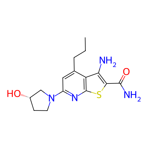 Chemical structure of BindingDB Monomer ID 50302173