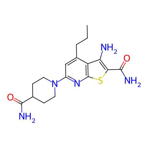 Chemical structure of BindingDB Monomer ID 50302178