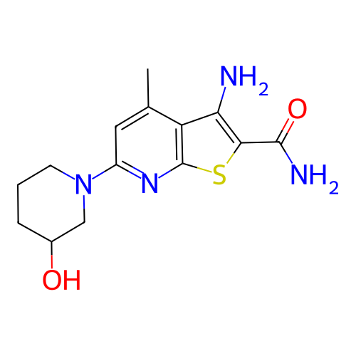 Chemical structure of BindingDB Monomer ID 50302186