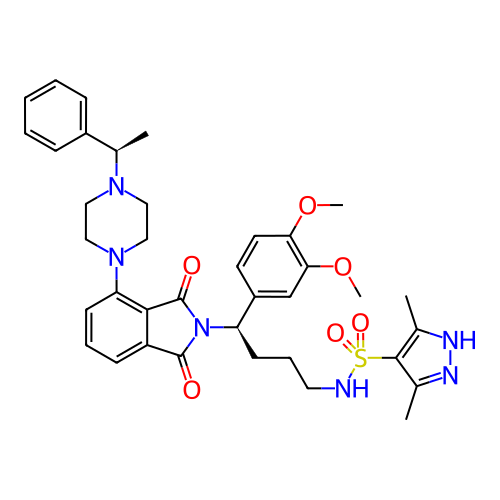 Chemical structure of BindingDB Monomer ID 50302253