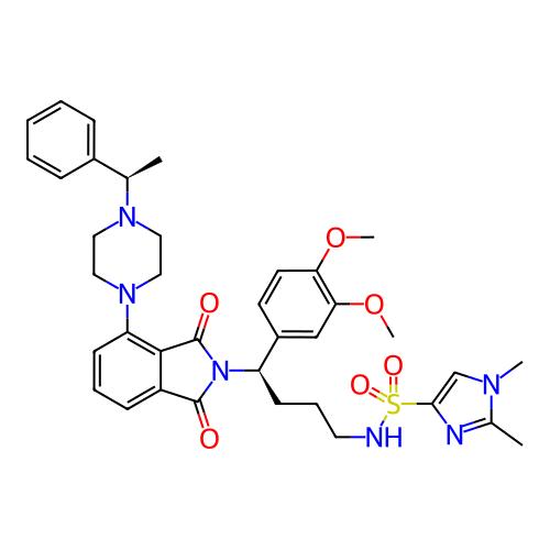 Chemical structure of BindingDB Monomer ID 50302255