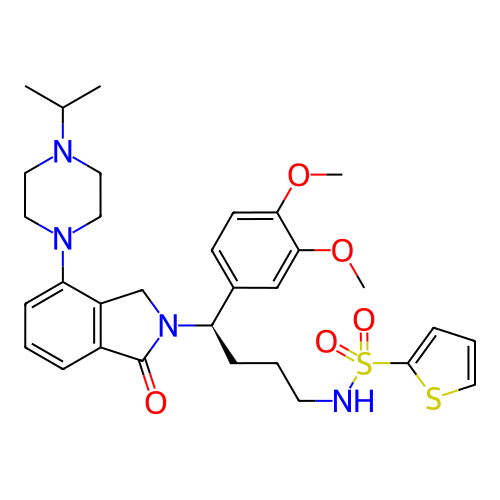 Chemical structure of BindingDB Monomer ID 50302258