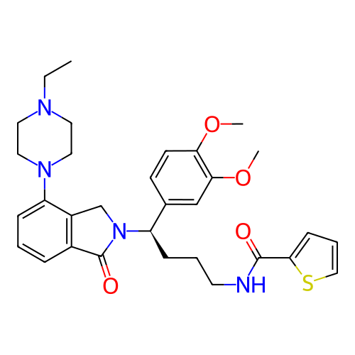 Chemical structure of BindingDB Monomer ID 50302259