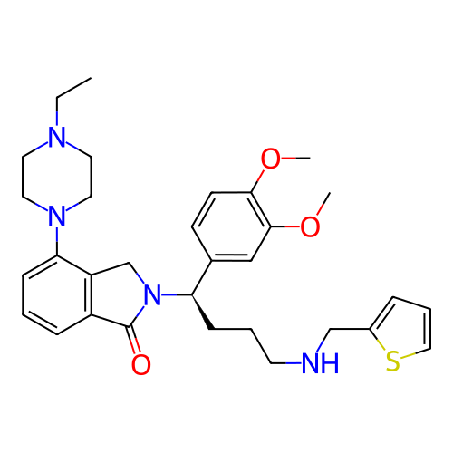 Chemical structure of BindingDB Monomer ID 50302260