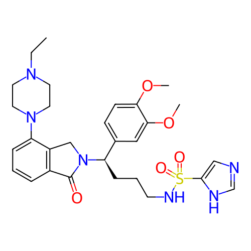 Chemical structure of BindingDB Monomer ID 50302269