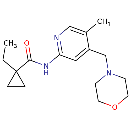 Chemical structure of BindingDB Monomer ID 50302300