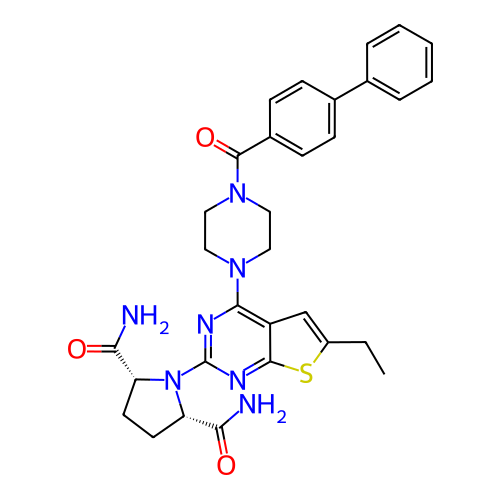 Chemical structure of BindingDB Monomer ID 50302449