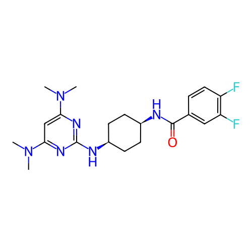 Chemical structure of BindingDB Monomer ID 50302562