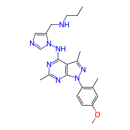Chemical structure of BindingDB Monomer ID 50302592