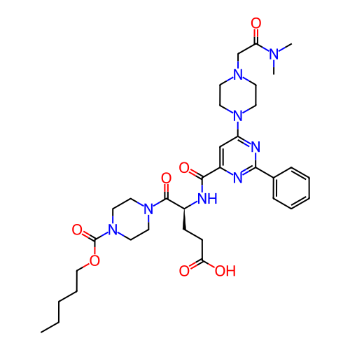Chemical structure of BindingDB Monomer ID 50302636