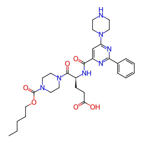 Chemical structure of BindingDB Monomer ID 50302644