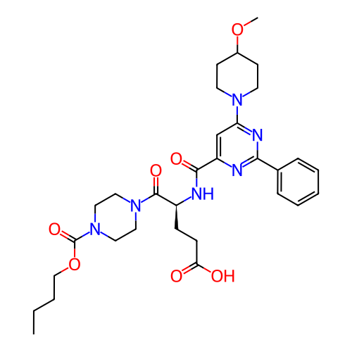 Chemical structure of BindingDB Monomer ID 50302716
