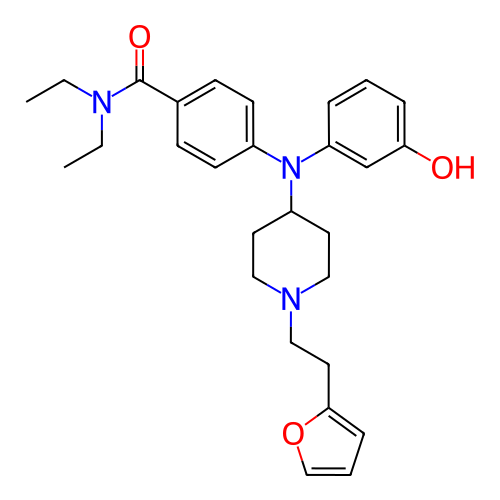 Chemical structure of BindingDB Monomer ID 50302758