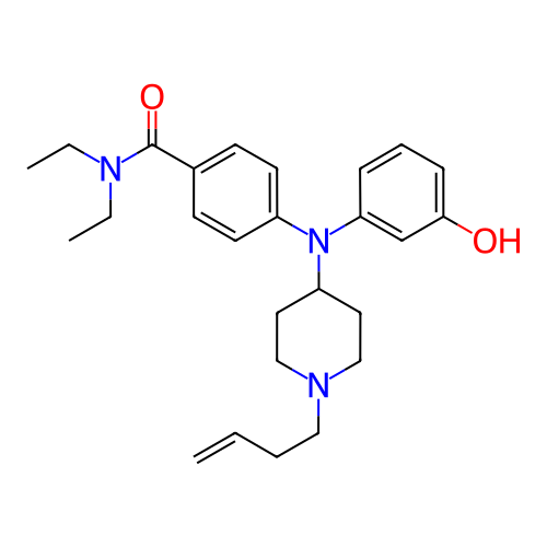 Chemical structure of BindingDB Monomer ID 50302768