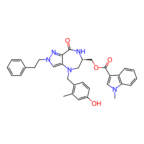 Chemical structure of BindingDB Monomer ID 50302790