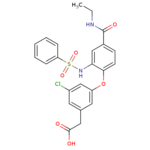 Chemical structure of BindingDB Monomer ID 50302800