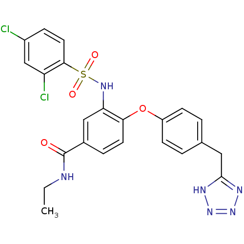 Chemical structure of BindingDB Monomer ID 50302819
