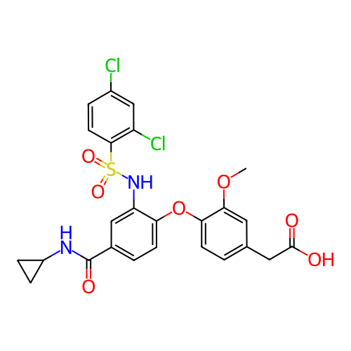 Chemical structure of BindingDB Monomer ID 50302832