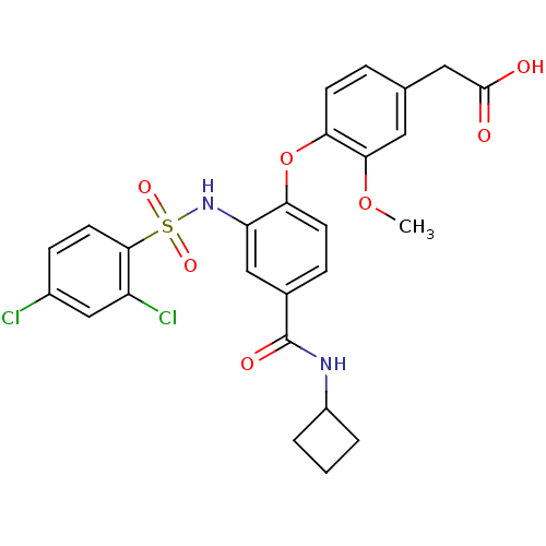 Chemical structure of BindingDB Monomer ID 50302833