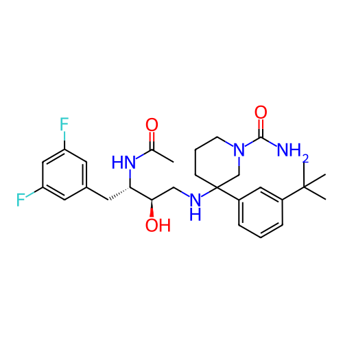 Chemical structure of BindingDB Monomer ID 50302848