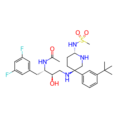 Chemical structure of BindingDB Monomer ID 50302867