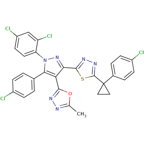 Chemical structure of BindingDB Monomer ID 50303020
