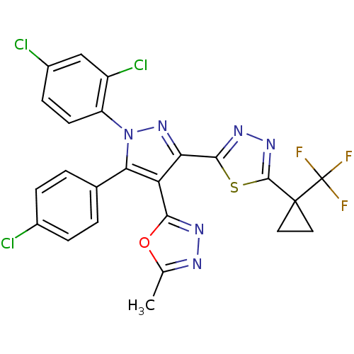Chemical structure of BindingDB Monomer ID 50303021