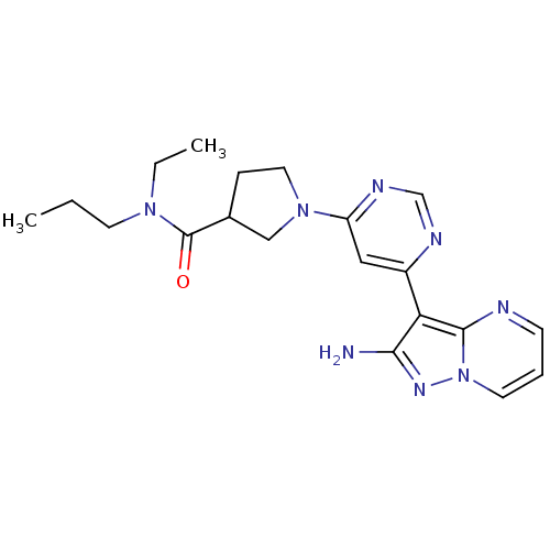 Chemical structure of BindingDB Monomer ID 50303090