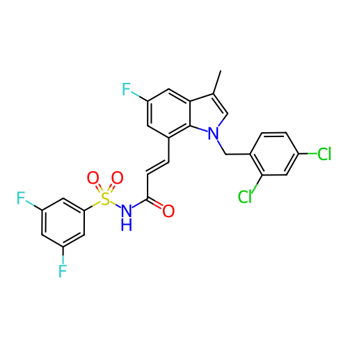 Chemical structure of BindingDB Monomer ID 50303660