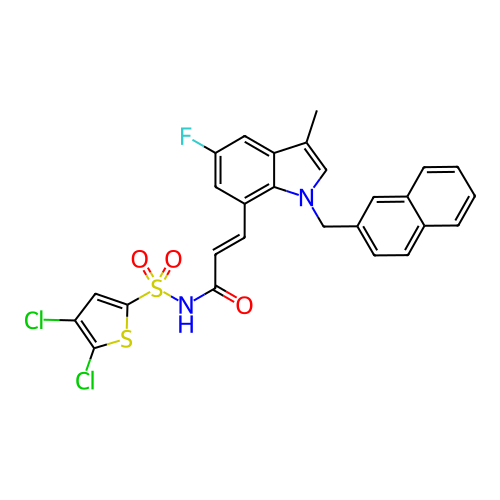 Chemical structure of BindingDB Monomer ID 50303661