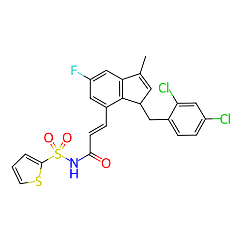 Chemical structure of BindingDB Monomer ID 50303667