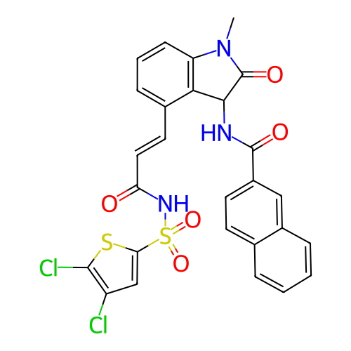 Chemical structure of BindingDB Monomer ID 50303669