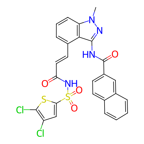 Chemical structure of BindingDB Monomer ID 50303671