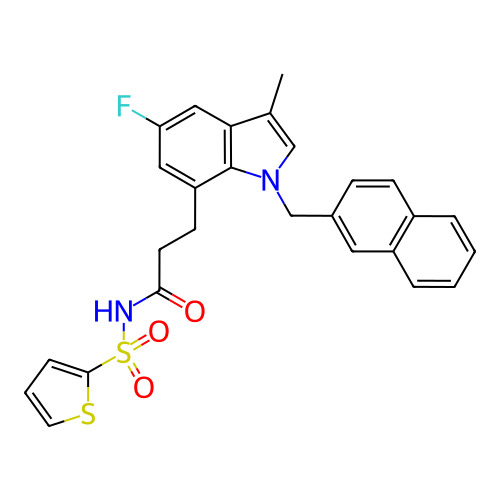 Chemical structure of BindingDB Monomer ID 50303678