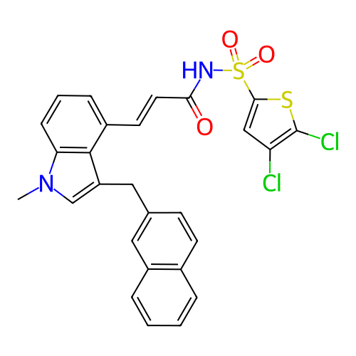 Chemical structure of BindingDB Monomer ID 50303681