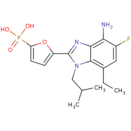 Chemical structure of BindingDB Monomer ID 50303854