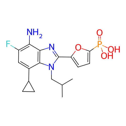Chemical structure of BindingDB Monomer ID 50303871
