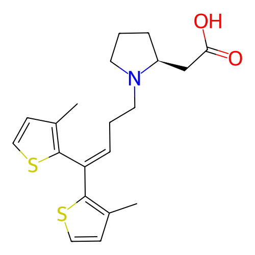 Chemical structure of BindingDB Monomer ID 50304268
