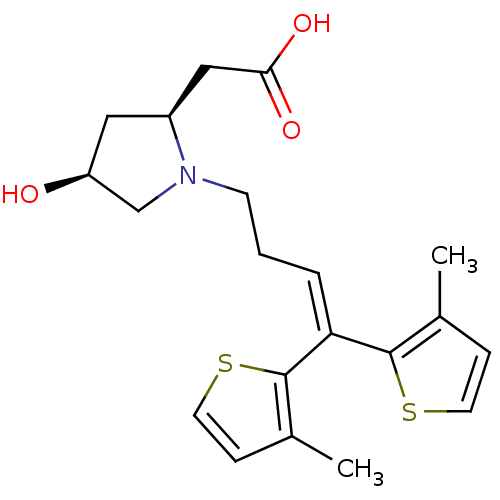 Chemical structure of BindingDB Monomer ID 50304273