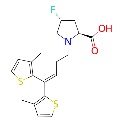 Chemical structure of BindingDB Monomer ID 50304276