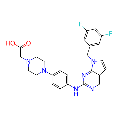 Chemical structure of BindingDB Monomer ID 50304430