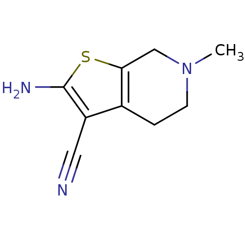 Chemical structure of BindingDB Monomer ID 50304474
