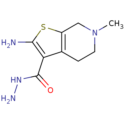 Chemical structure of BindingDB Monomer ID 50304481