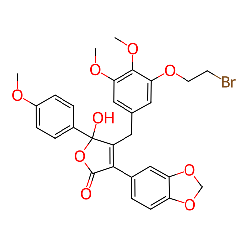 Chemical structure of BindingDB Monomer ID 50304494