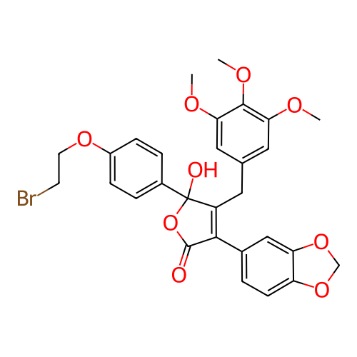 Chemical structure of BindingDB Monomer ID 50304499