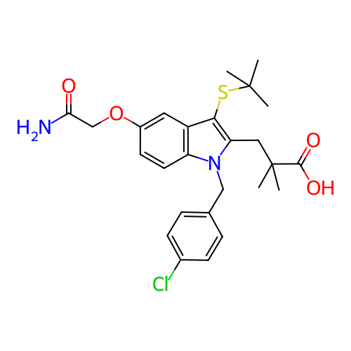 Chemical structure of BindingDB Monomer ID 50304878