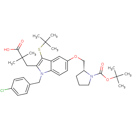 Chemical structure of BindingDB Monomer ID 50304905
