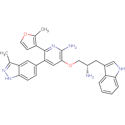 Chemical structure of BindingDB Monomer ID 50306155