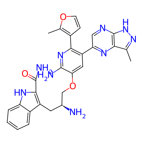 Chemical structure of BindingDB Monomer ID 50306165