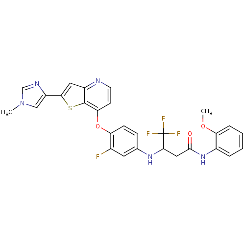 Chemical structure of BindingDB Monomer ID 50306504
